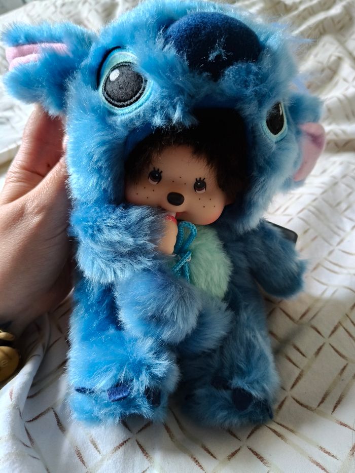 Peluche Stitch avec tête de Monchhichi
Neuf - photo numéro 2