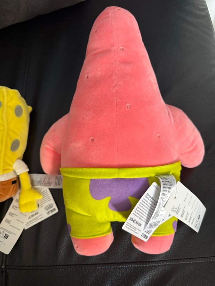 2 peluches bob l’éponge et cactus - photo numéro 6