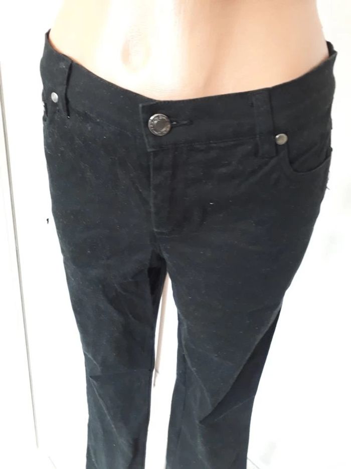beau pantalon noir coton 36