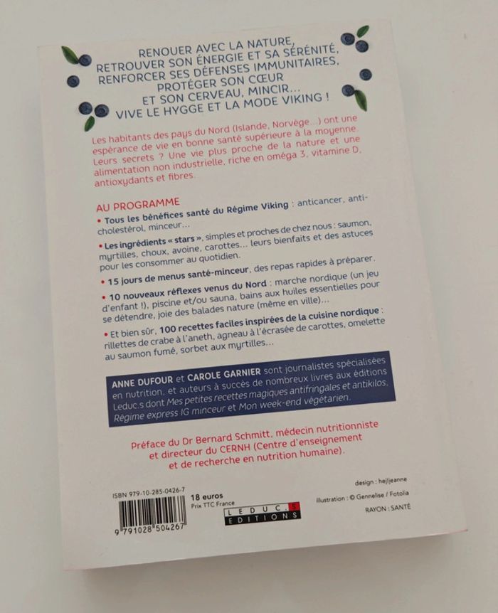 Le régime Viking – Anne Dufour & Carole Garnier | Passeport antioxydant, 100 recettes santé - photo numéro 2
