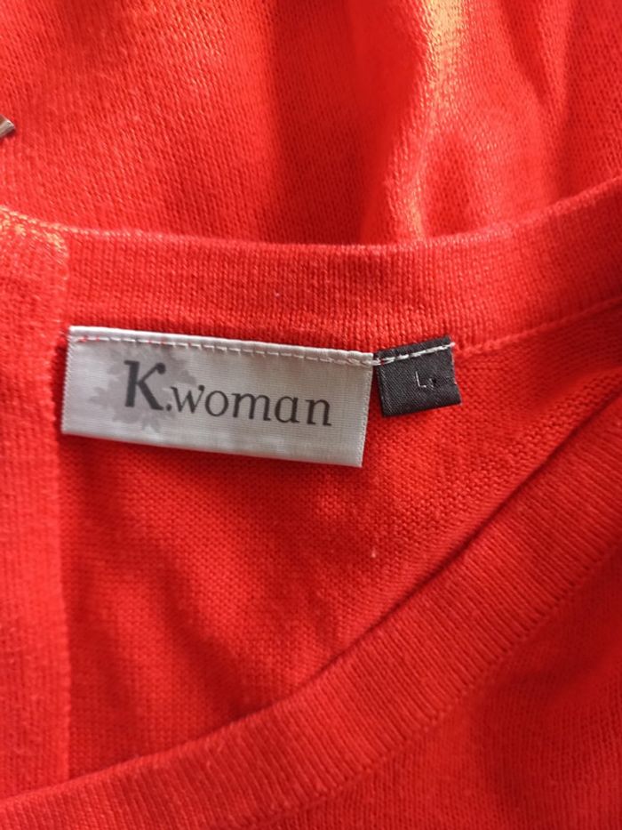 Pull orange - photo numéro 4