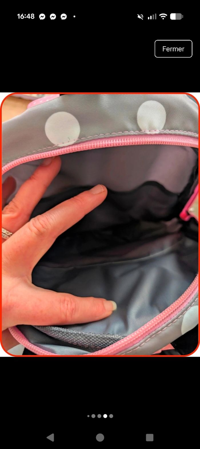 Petit sac à dos Minnie Mouse Disney neuf - photo numéro 8