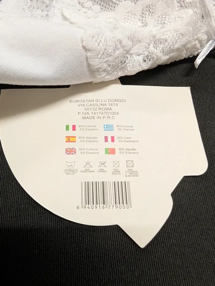 Culotte strass dentelle - photo numéro 4