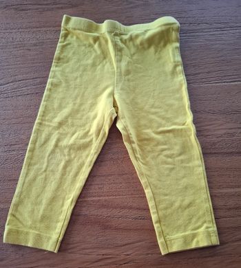 Legging enfant jaune 