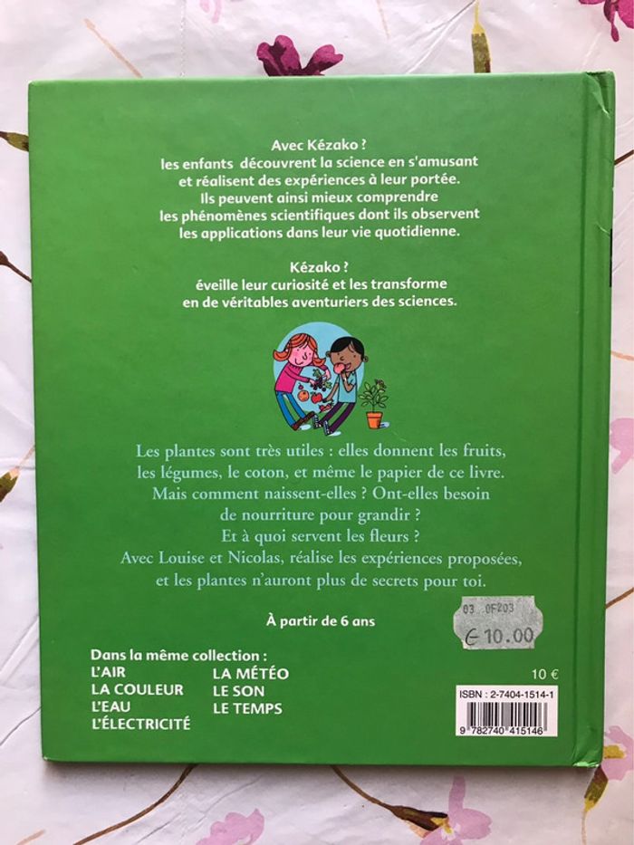 Livre « Kézako? Les plantes » de Philippe Nessmann - photo numéro 4