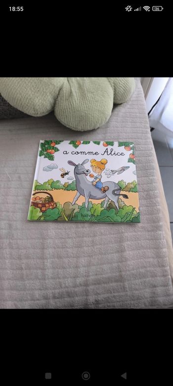 Livre enfant - A comme Alice