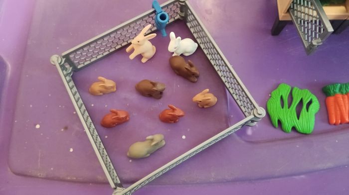 Playmobil enclos lapin - photo numéro 2