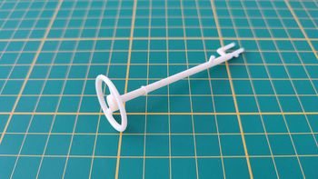 Volant pièce détachée miniature Burago Mercedes 300 SL 1954 1/18 1/18e #B16