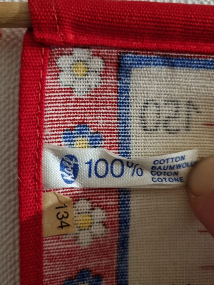 toise Kolf 100% cotton 70' art populaire autrichien - photo numéro 5