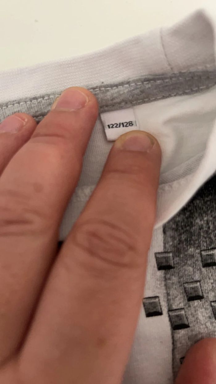 Tee shirt manches longues imprimé cravate - photo numéro 5