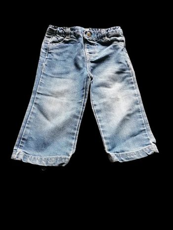 jeans bleu delavé 18 m