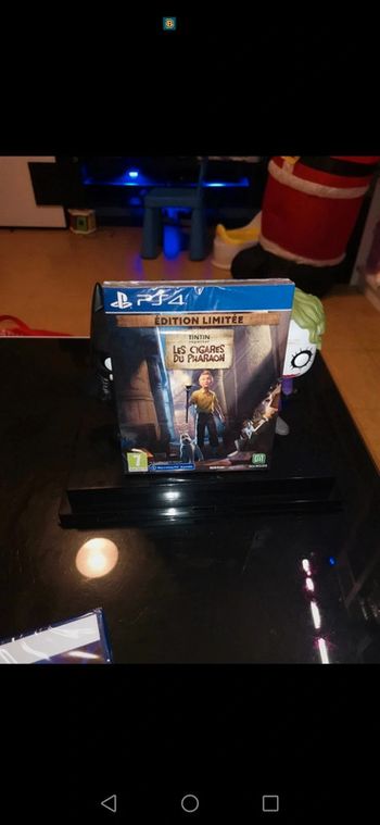 Jeu ps4 tintin reporter les cigares du phoraon neuf sous blister