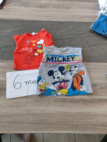 Tee shirt ML 6 mois