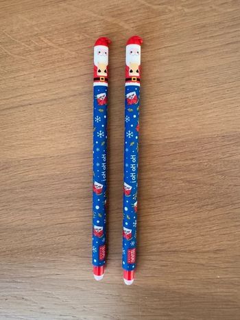 Legami 2 stylos père noel  édition limitée 2024