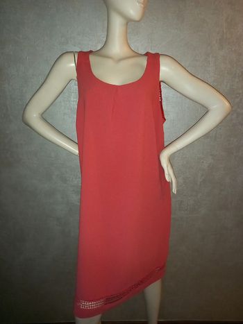 robe rose et broderie grain de malice taille 44