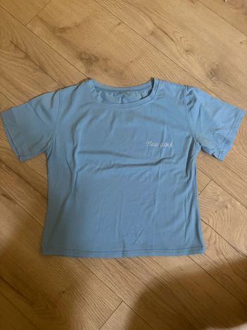 T-shirt bleu "New York"