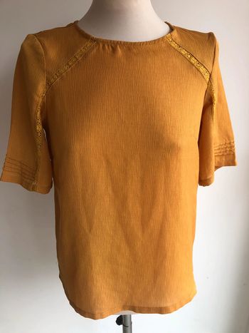 Blouse moutarde rue mazarine S