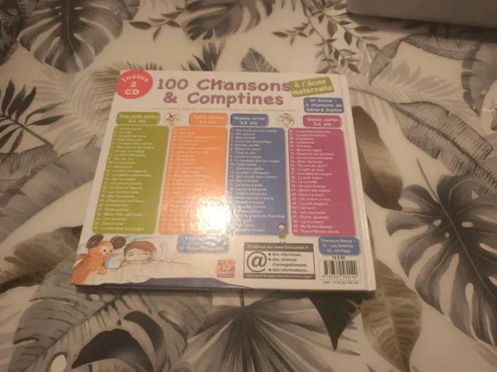 Album avec CD 100 chansons et comptines - photo numéro 7