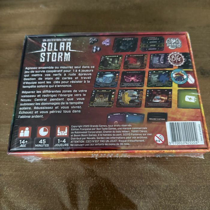 Jeux de société solar storm deluxe édition - photo numéro 2