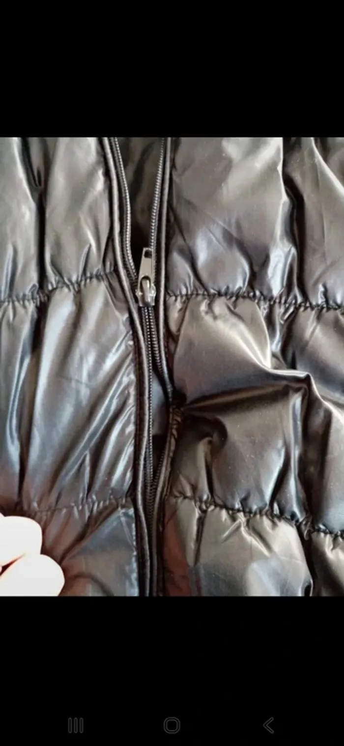 Doudoune sans manches noire – Mim – Taille 40 - photo numéro 2