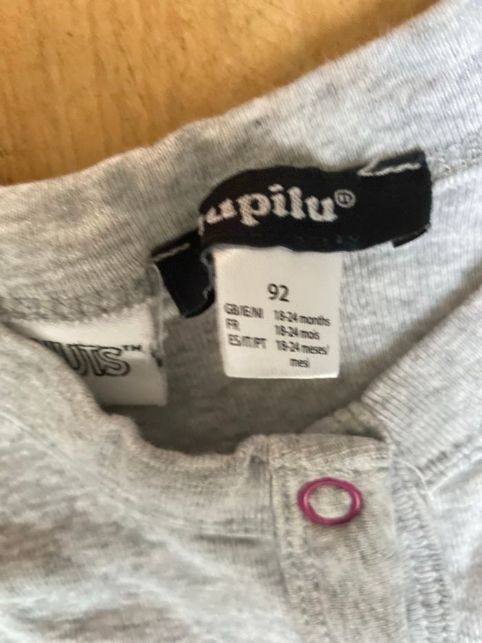 Pyjama sans pied Snoopy ouverture devant 2/3 ans Lupilu - photo numéro 3