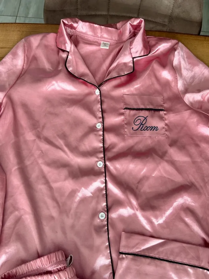 Pyjama satin femme - photo numéro 2