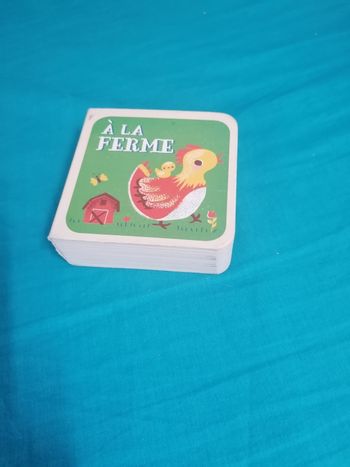 Livre cartonné "à la ferme"