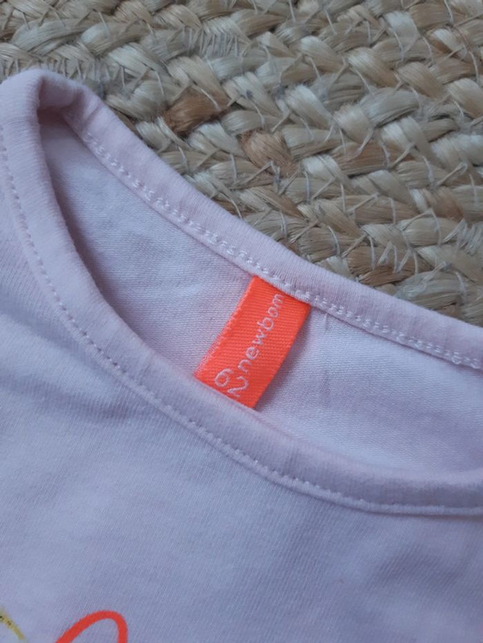 Tee-shirt manches longues Newborn 62 cm - photo numéro 3