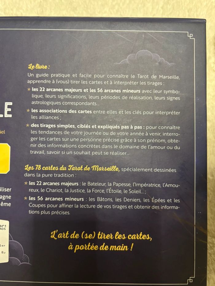 L’art du tarot de Marseille cartes XL + livret - photo numéro 12