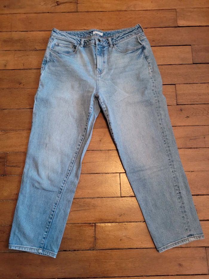 Jeans mum taille haute - Cache Cache - 42