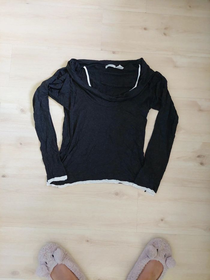 Tee short effet superposé L