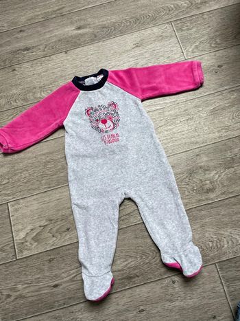 Pyjama velours absorba 6 mois