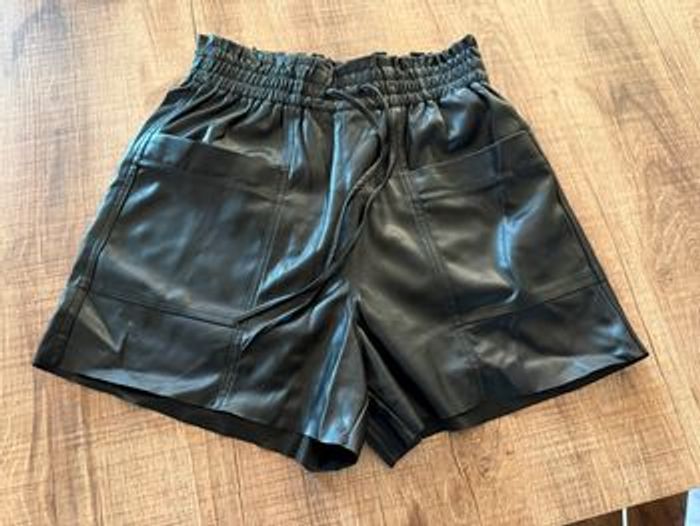 Short Teddy Smith noir / Simili cuir - photo numéro 5