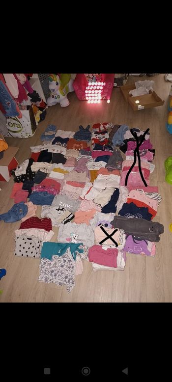 Lot vêtements hiver 3 mois fille
