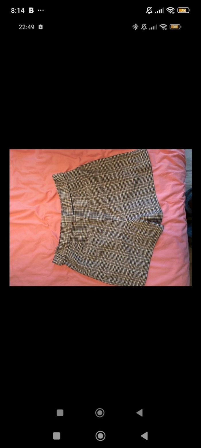 Short à carreaux - photo numéro 4
