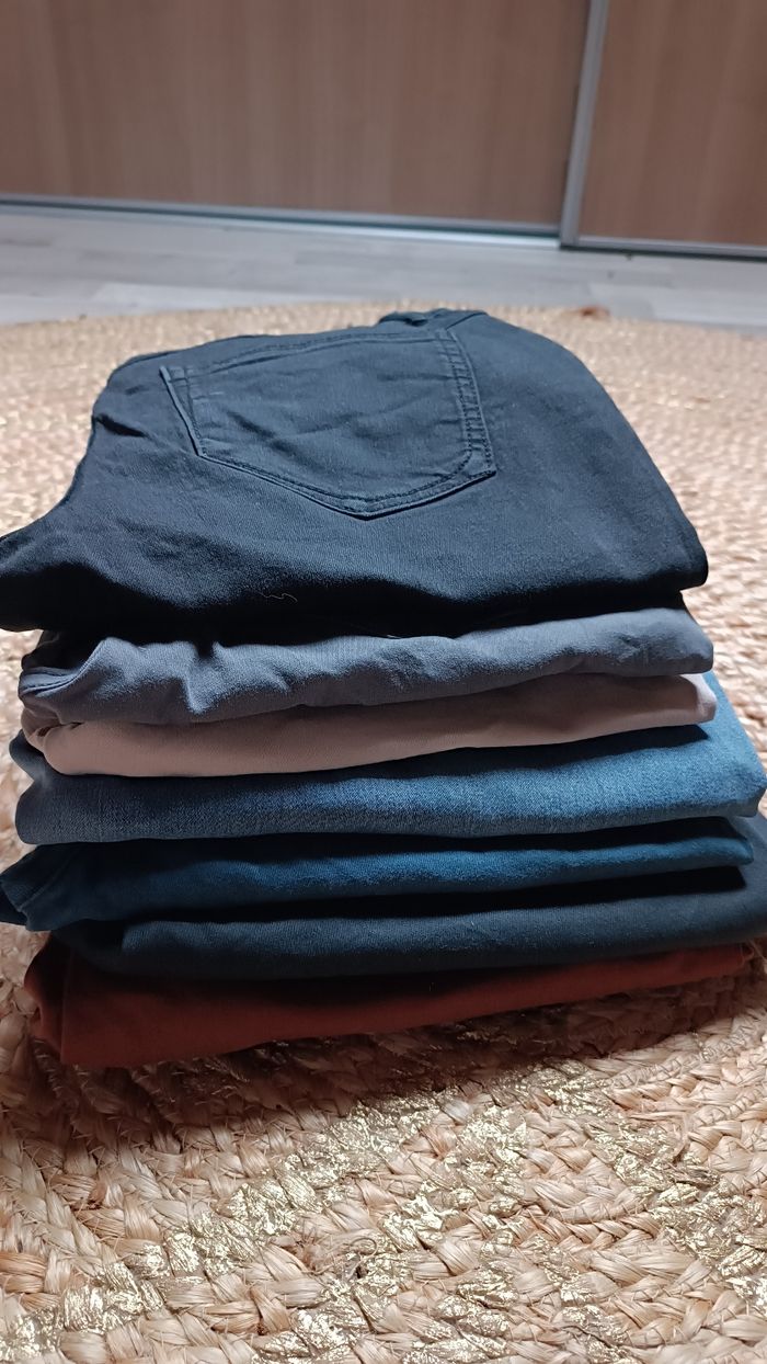 Lot de 7 jeans grain de malice GDM taille 38 femme