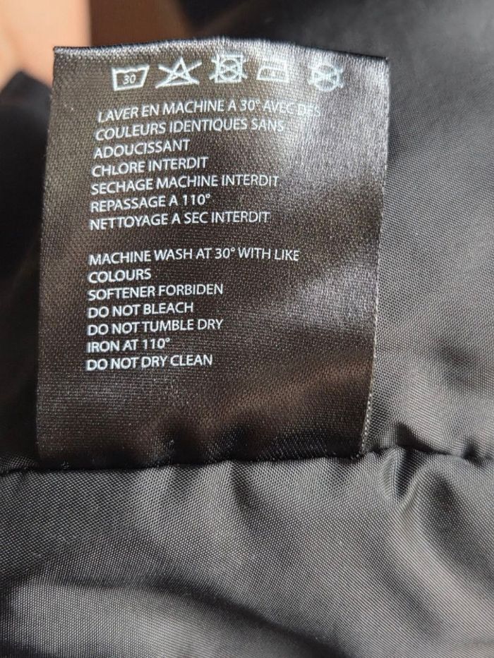 Veste de ski noir avec fausse fourrure degré 7 44/L - photo numéro 10