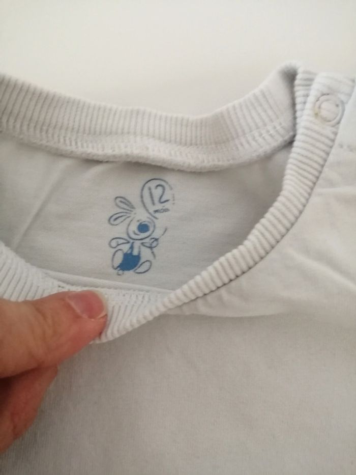 T. Shirt manches longues 12 mois - photo numéro 3