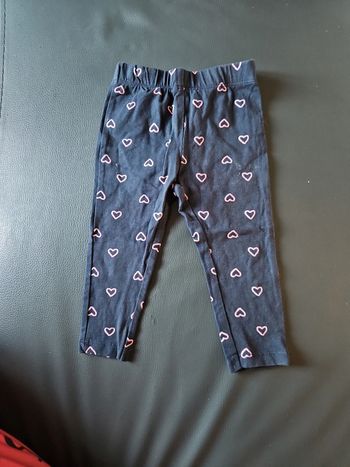 Leeging coeur 12 mois fille