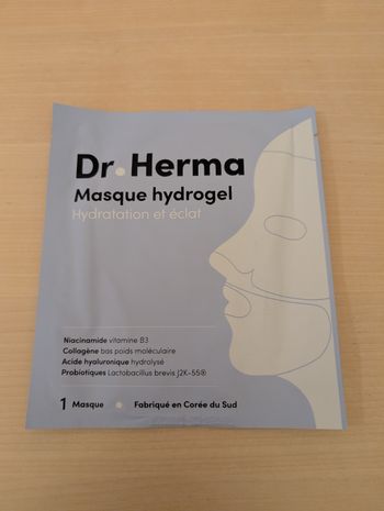 Masque hydrogel Dr Herma 