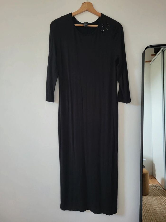 Robe longue noire