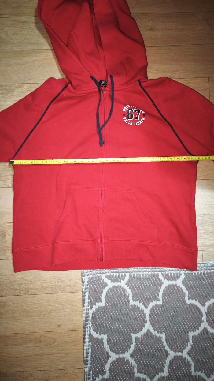 Sweat à capuche ralph lauren taille xl - photo numéro 6