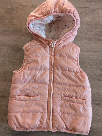 Veste sans manches réversible 18 mois ( 81 cm )