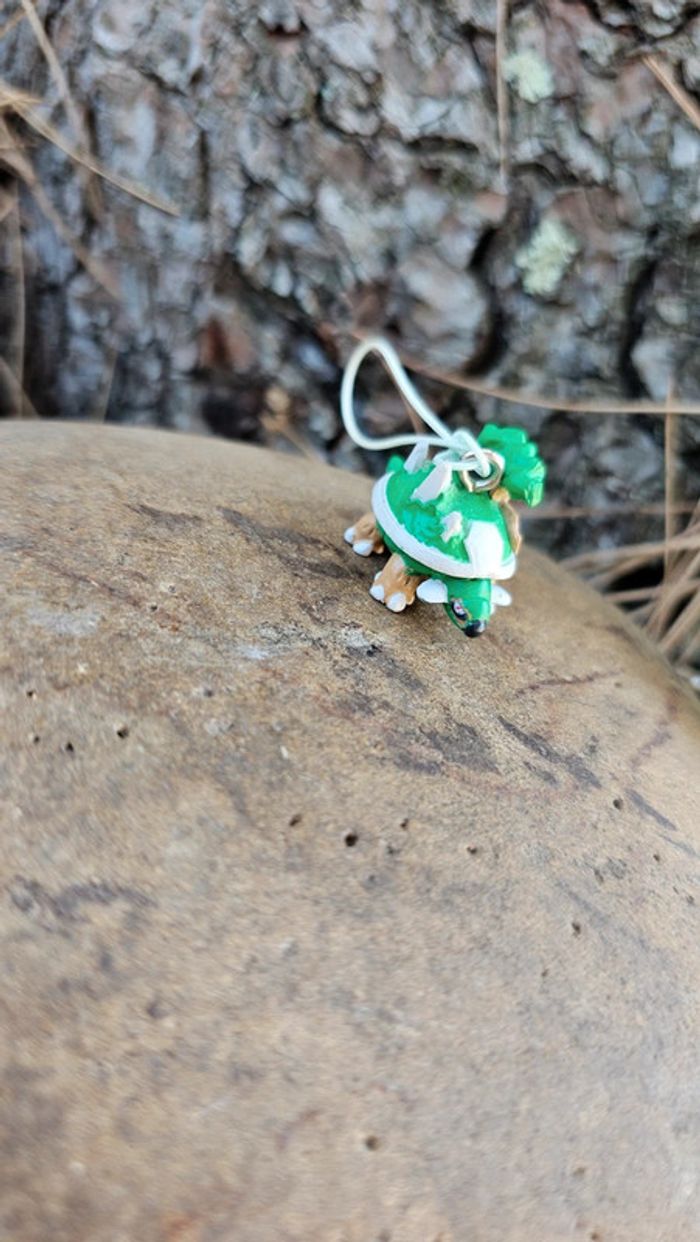 Super petite figurine Pokemon Nintendo porte clé Torterra - photo numéro 2
