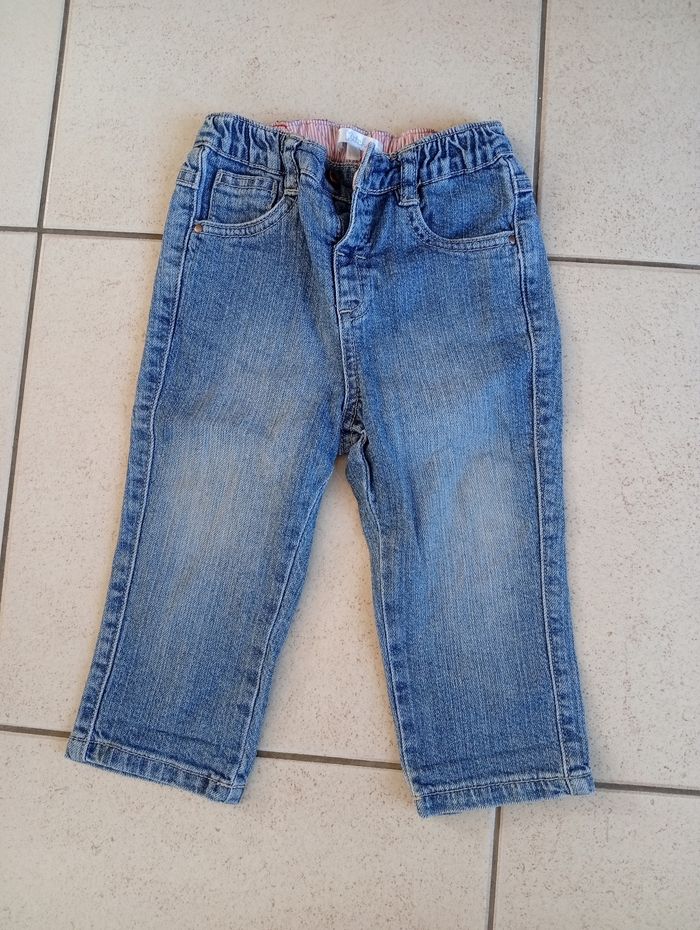 Pantalon jeans fille 18 mois Kitchoun