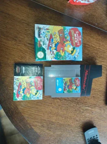 Simpsons Bart vs space mutants nintendo nes