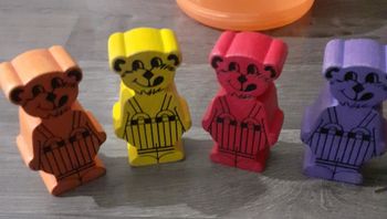 Personnages du jeu "Hungry As A Bear" (Bären Hunger)