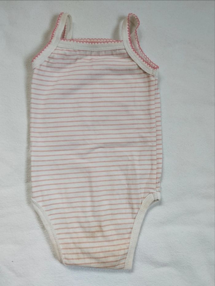 Lot bodies sans manches fille 18 mois - photo numéro 10