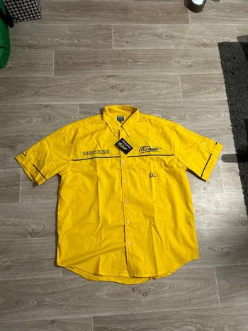 Chemise à manches courtes collector Teddy Smith McDonald’s grande taille 3XL