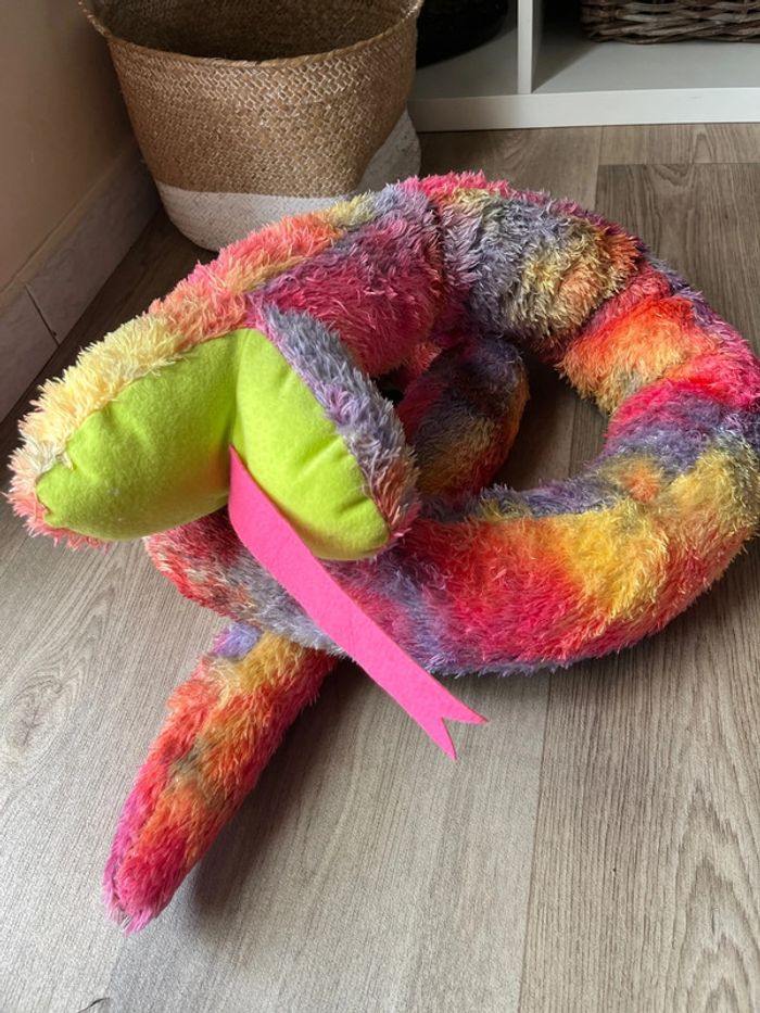 Peluche serpent rare  IKEA djungelorm worm - photo numéro 2